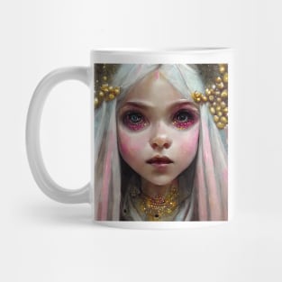 White Faerie by Kim Turner Art Mug